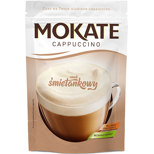 Mokate Cappuccino with Creamy Taste without Oils and Preservatives 110g