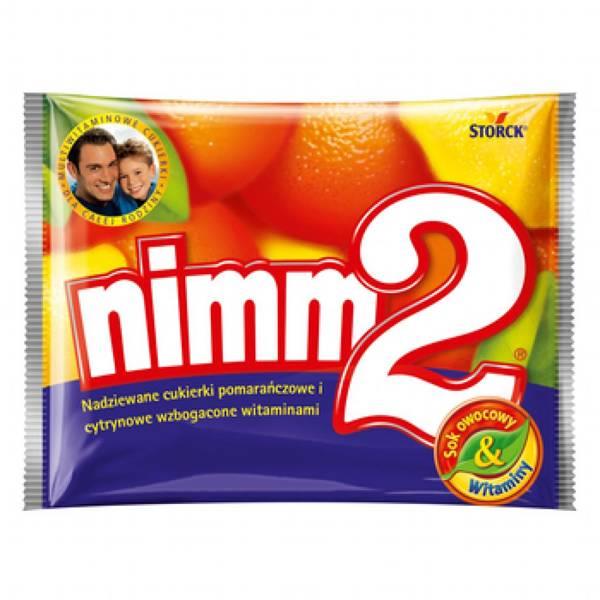 Nimm2 Stuffed Fruit Candies Enriched With Vitamins 90g