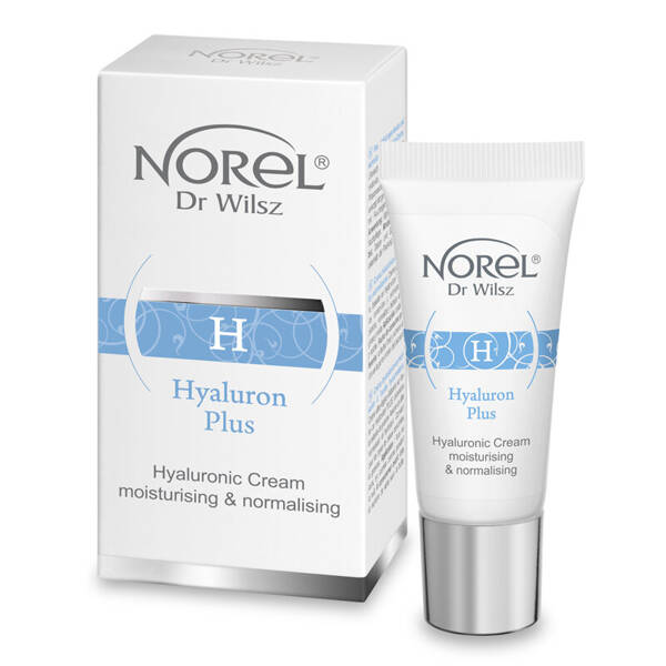 Norel Hyaluron Plus Hyaluronic Cream Moisturizing and Normalizing for Oily and Combination Skin 15ml