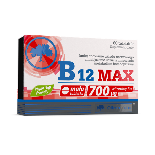 Olimp B12 Max for Support of Nervous System 60 Tablets