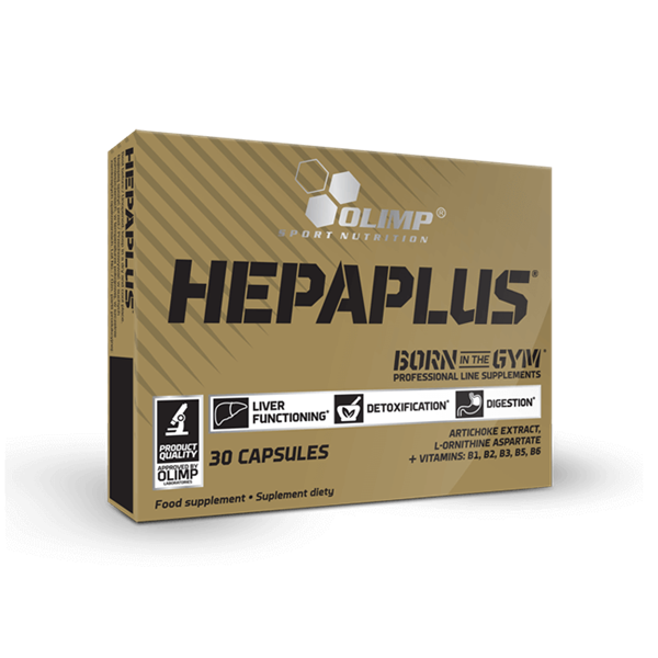 Olimp Sport Nutrition Hepaplus for Liver Detoxification Processes and Digestive System 30 Capsules