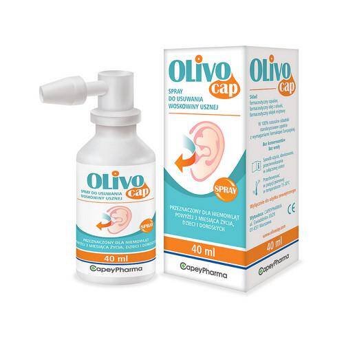 Olivocap Earwax Removal Spray for Children and Adults 40ml