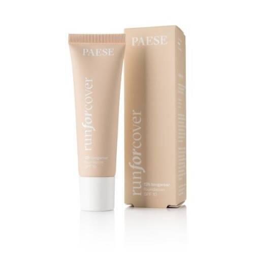 Paese Run for Cover 12h Long-lasting Covering Foundation No. 10C Ivory SPF10 30ml