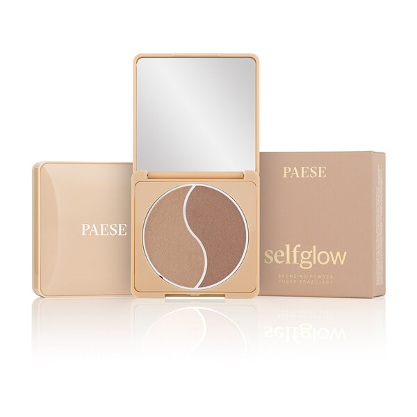 Paese SelfGlow Bronzer Pressed Bronzing Powder Medium 6g