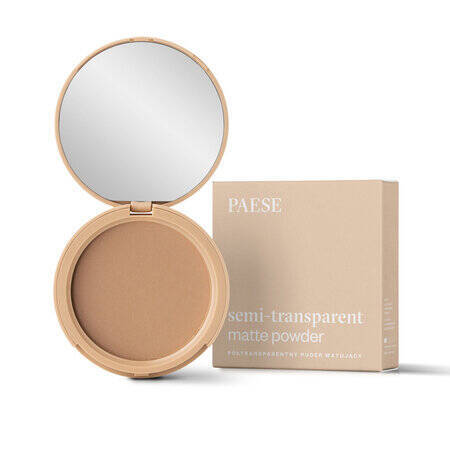 Paese Semi-Transparent Mattifying Powder for Oily Combination and Normal Skin No. 6A Tanned 9g