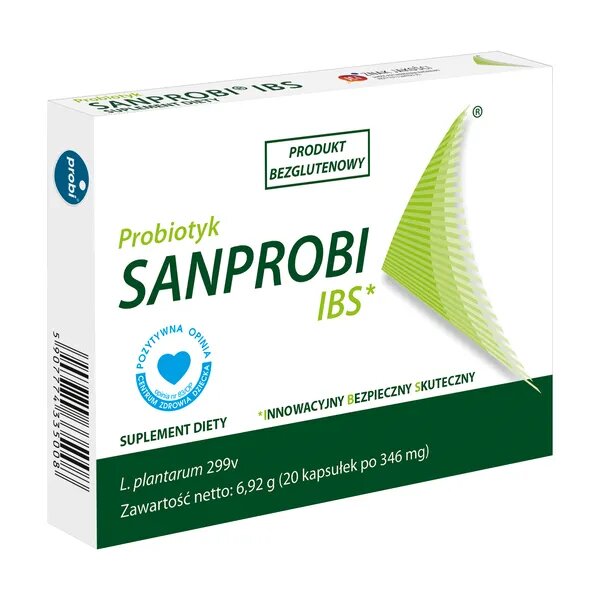 Sanprobi Restoration of Bacterial Flora Ibs 20 Capsules