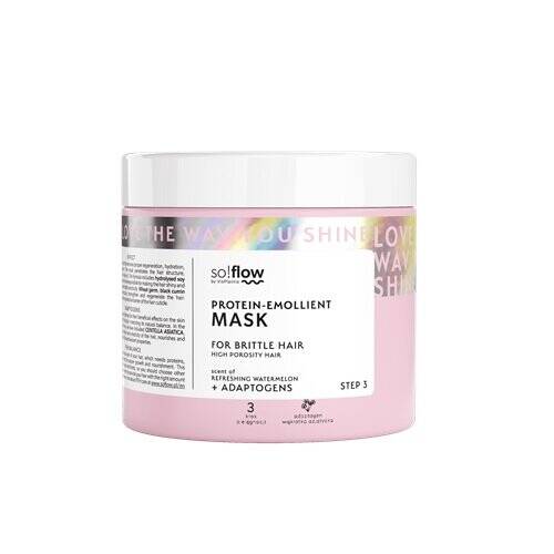 So!Flow Emollient-Protein Mask for High Porosity and Brittle Hair 400ml