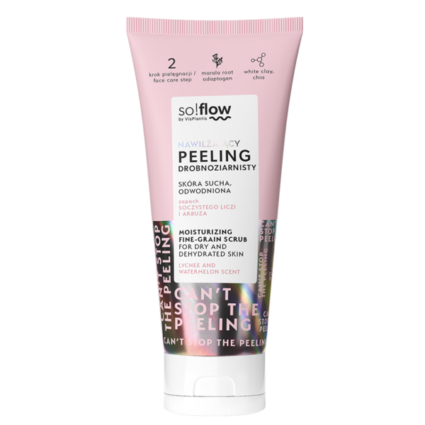 So!Flow Moisturizing Fine-Grained Peeling for Dry and Dehydrated Skin 75ml