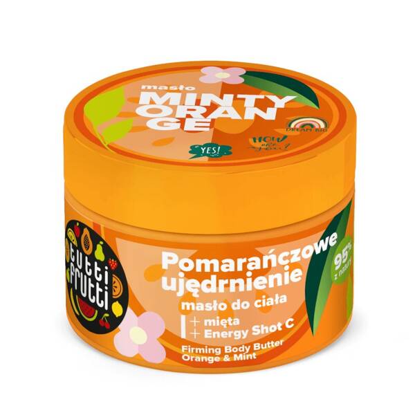 Tutti Frutti Minty Orange Firming Body Butter Orange and Mint + Energy Shot C 200ml