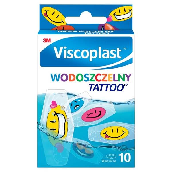 Viscoplast Tattoo Waterproof Patches 57mmx26mm 10 Pcs