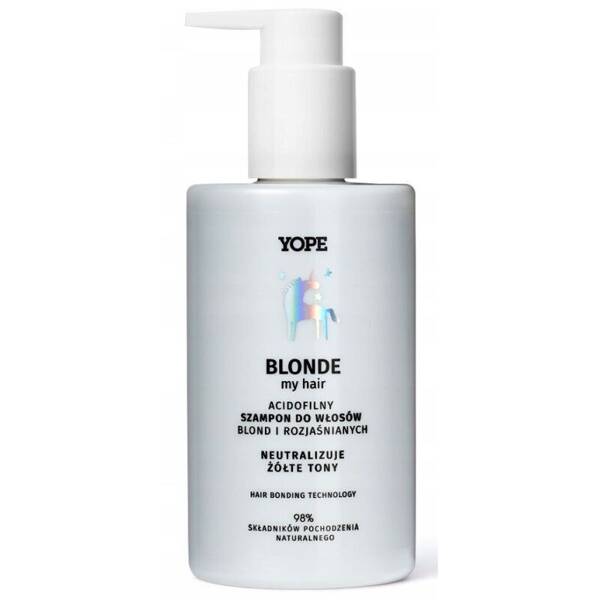 Yope Blonde my Hair Acidophilic Shampoo for Blonde and Lightened Hair 300ml