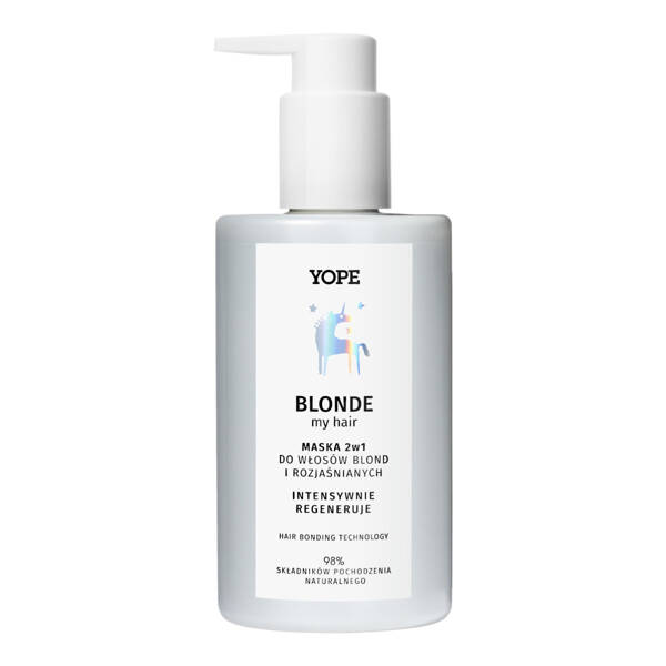 Yope Blonde my Hair Mask for Blonde and Lightened Hair 2in1 300ml