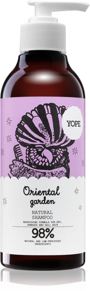 Yope Oriental Garden Natural Moisturizing Shampoo for Dry and Damaged Hair 300ml