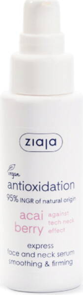 Ziaja Acai Berries Express Smoothing and Firming Face Serum For Neck 50ml