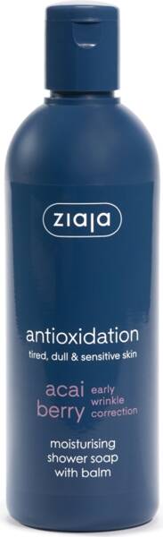 Ziaja Acai Berries Moisturizing Soap with Shower Balm Sensitive Skin 300ml