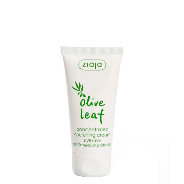 Ziaja Green Olive Leaves Concentrated Photo-Protective Face Cream UVB+UVA SPF20 50ml