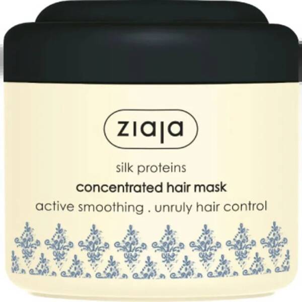 Ziaja Intensive Smoothing Hair Mask with Silk Proteins for Dry and Matte Hair 200ml