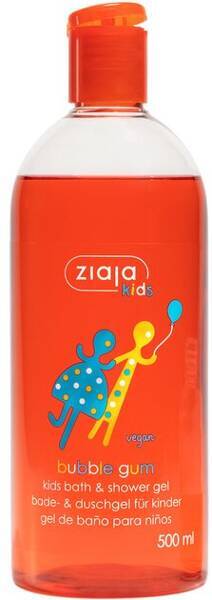 Ziaja Maziajki Bath Gel for Children over 3 Years of Age Bubble Gum 500ml