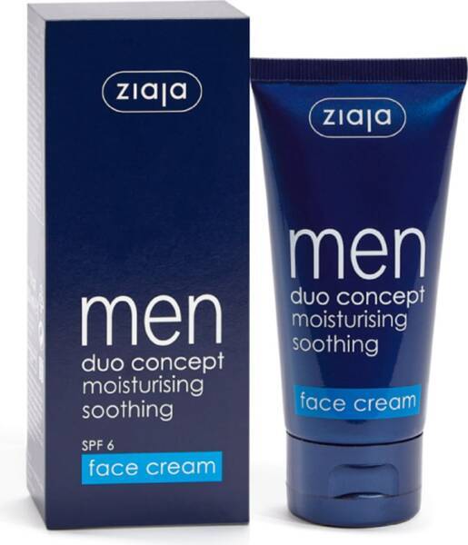 Ziaja Men Duo Concept Moisturizing Cream for Men SPF6 50ml