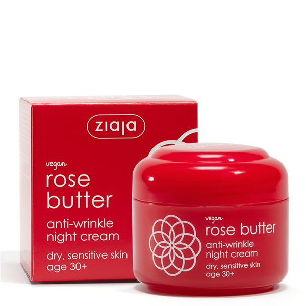 Ziaja Rose Anti-Wrinkle Face Cream for Night 50ml