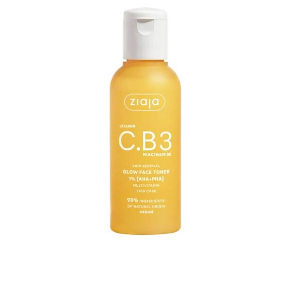 Ziaja Vitamin C.B3 Niacinamide Illuminating Face Toner 1% AHA PHA Vegan 120ml