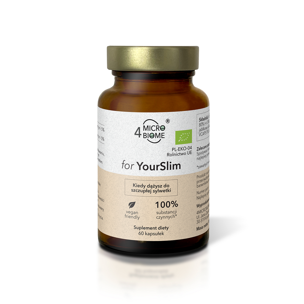 4 Microbiome for YourSlim Supports Metabolism 60 Capsules ​