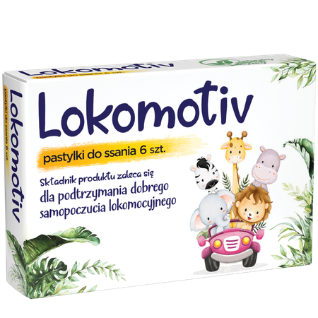 Aflofarm Lokomotiv Lozenges for Children In Locomotive Disease 6 Tablets