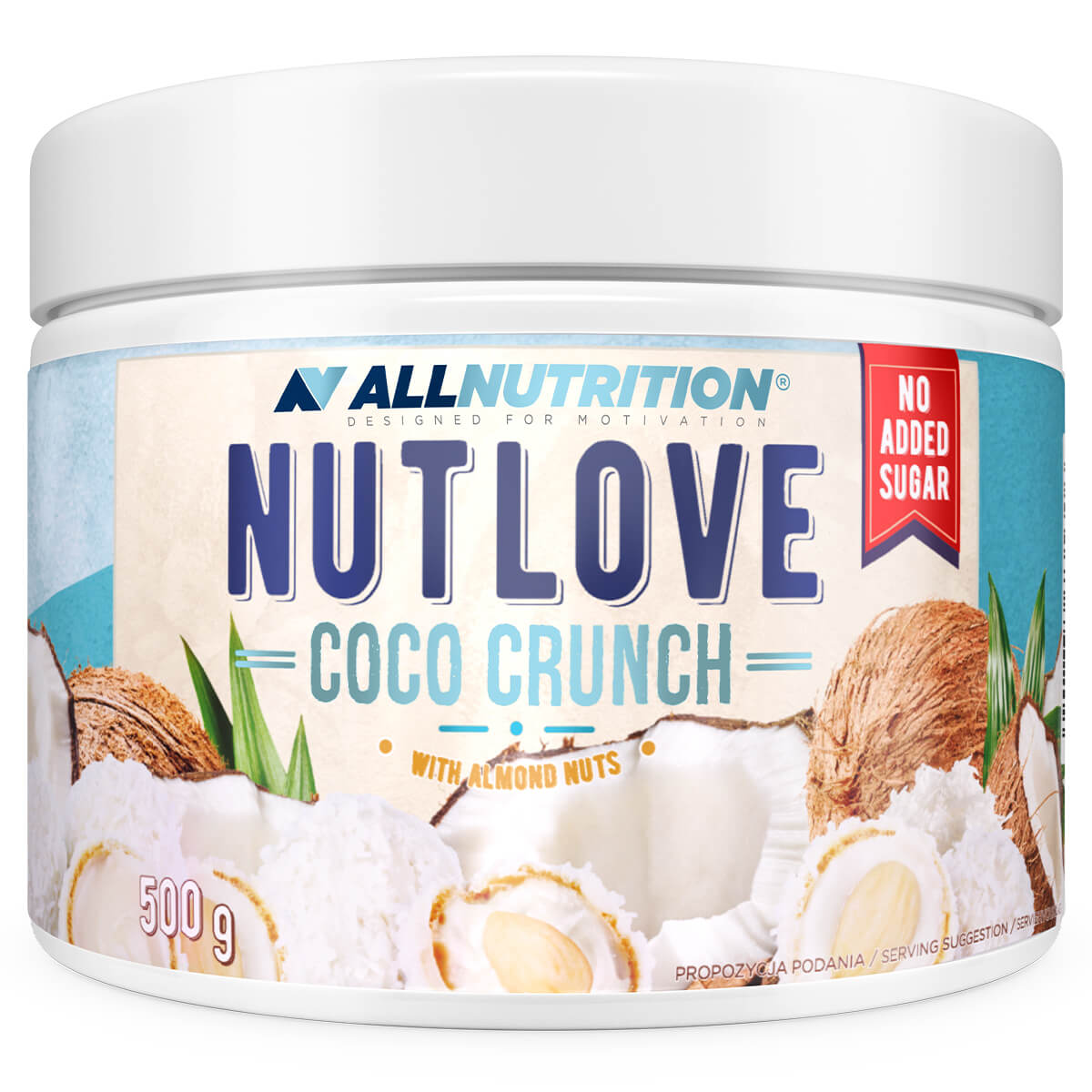 Allnutrition NutLove Coco Crunch Coconut Cream with Almonds 500g