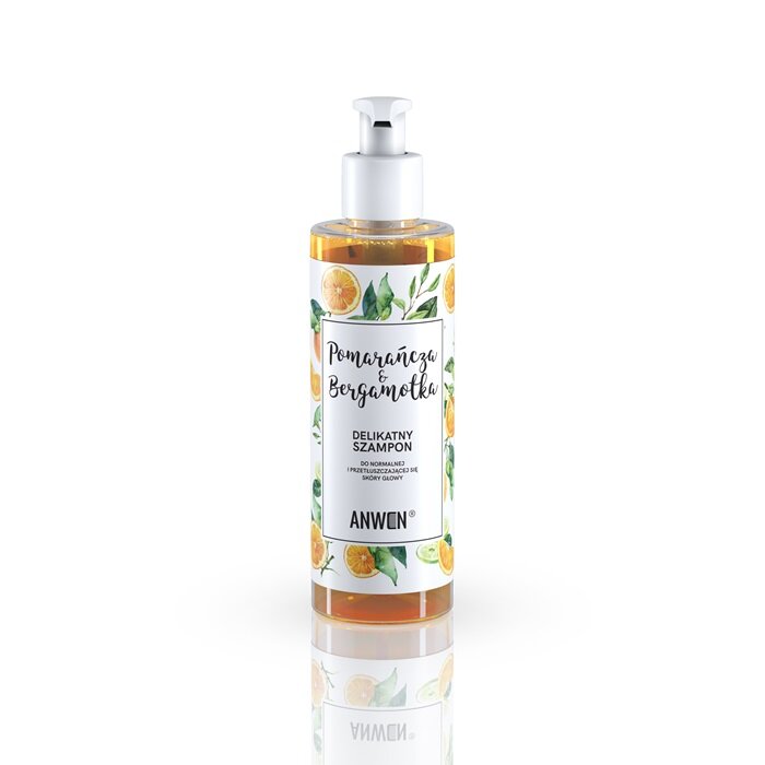 Anwen Orange & Bergamot Gentle Shampoo for Normal and Oily Scalp 200ml