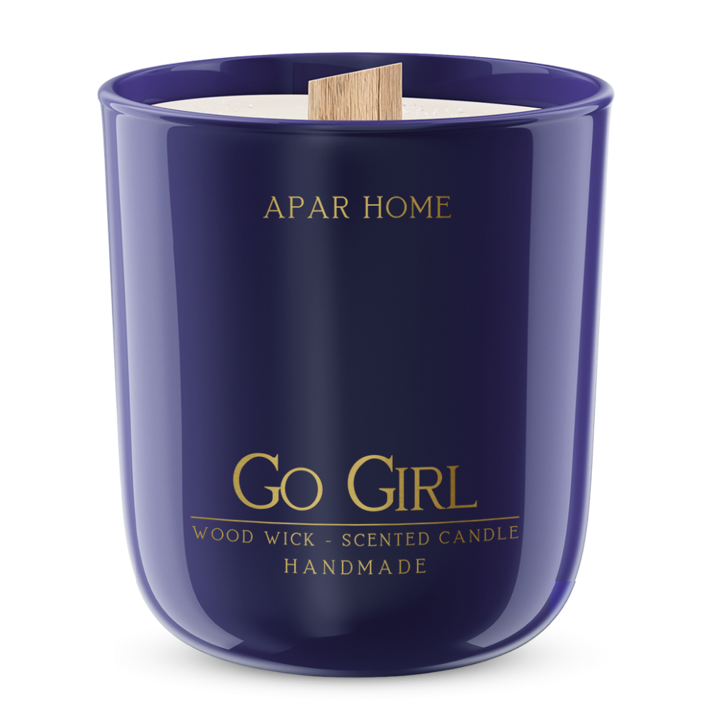 Apar Home God Girl Soy Scented Candle in Glass 1 Piece