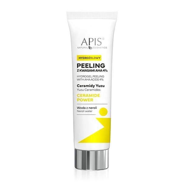 Apis Ceramide Power Hydrogel Peeling with AHA Acid 4% for Dry Gray Sensitive Skin 100ml