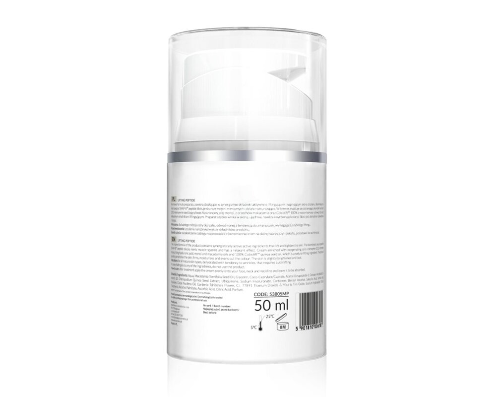 Apis Lifting-Tightening Cream with SNAP- 8 Peptide for Mature and Dehydrated Skin 50ml