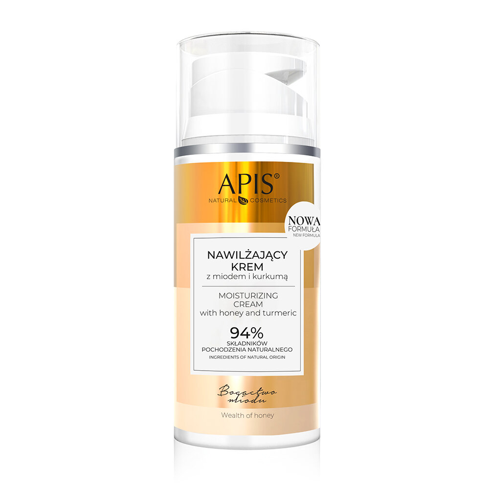 Apis Wealth of Honey Moisturising Face cream with Honey and Turmeric 100ml