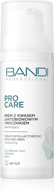 Bandi Professional Pro Care Moisturizing Cream with Lactobionic Acid and Urea 50ml