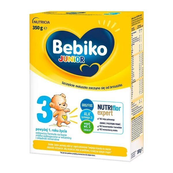 Bebiko Junior 3 Modified Milk with Vitamins for 1 Year Old Children 350g