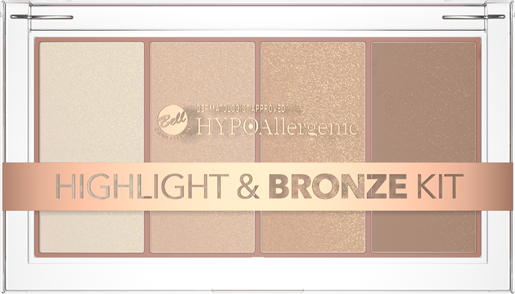 Bell HypoAllergenic Highlight & Bronze Kit Highlighter and Bronzer Set 01 20g