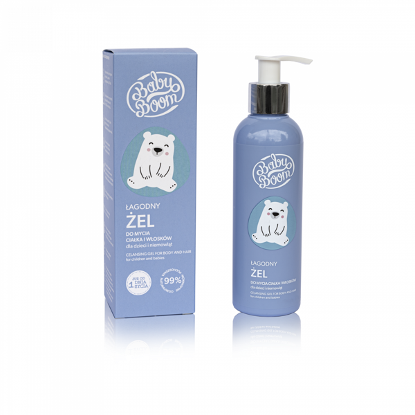 Bielenda BabyBoom Gentle Cleansing Gel for Body and Hair for Children and Babies 200ml
