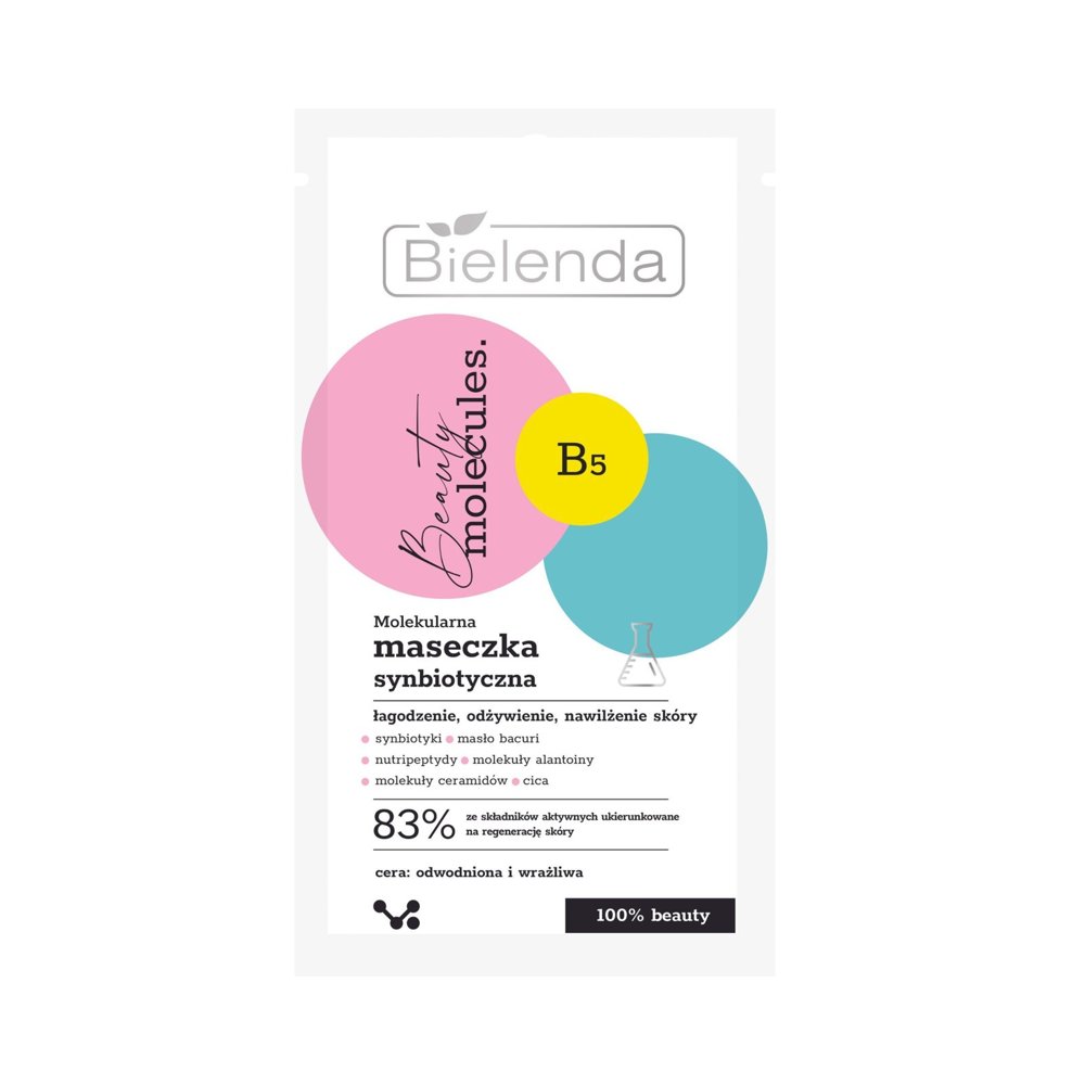 Bielenda Beauty Molecules Molecular Synbiotic Mask for Dehydrated and Sensitive Skin 8g