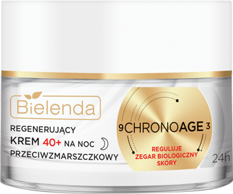 Bielenda Chrono Age 24 H Regenerating Anti-Wrinkle Cream 40+ for Night 50ml