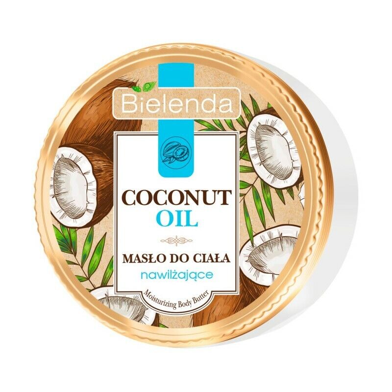 Bielenda Coconut Oil Body Butter Moisturizing Vegan Recipe 250ml