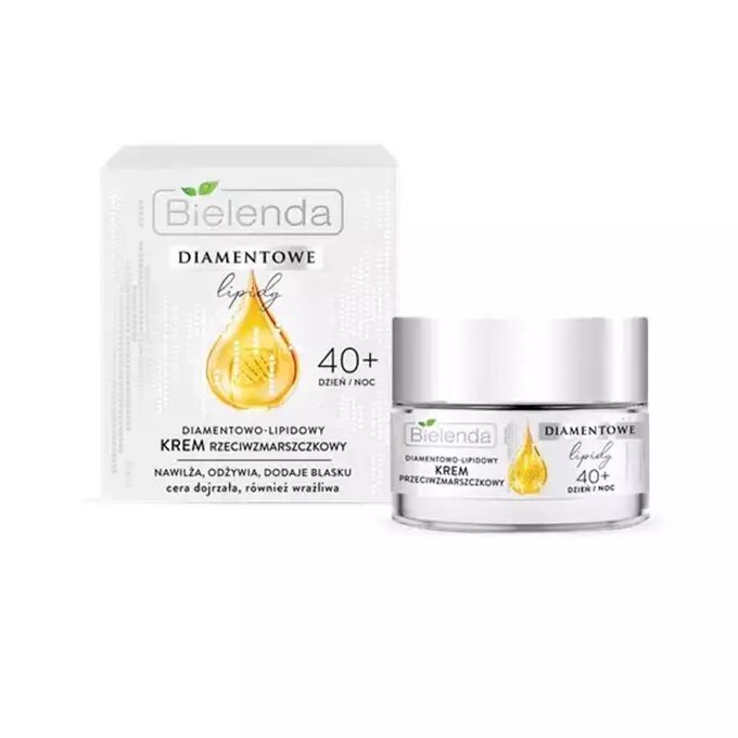 Bielenda Diamond Lipids 40+ Diamond-Lipid  Anti-Wrinkle Cream for Mature and Sensitive Skin Day and Night 50ml