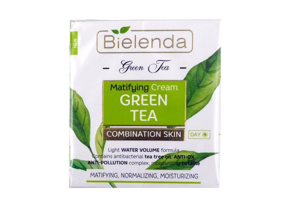 Bielenda Green Tea Matting Cream for Mixed Skin for Day 50ml