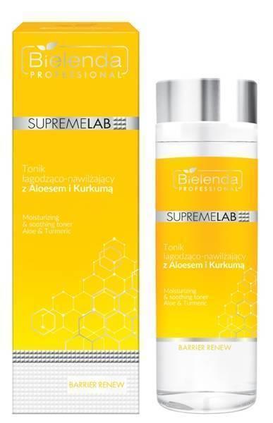 Bielenda Professional Supremelab Barrier Renew Soothing Moisturizing Face Tonic with Aloe and Turmeric 200ml