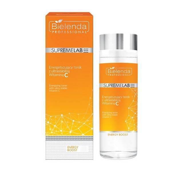 Bielenda Professional Supremelab Energy Boost Energizing Face Tonic with Stable Vit C 200ml