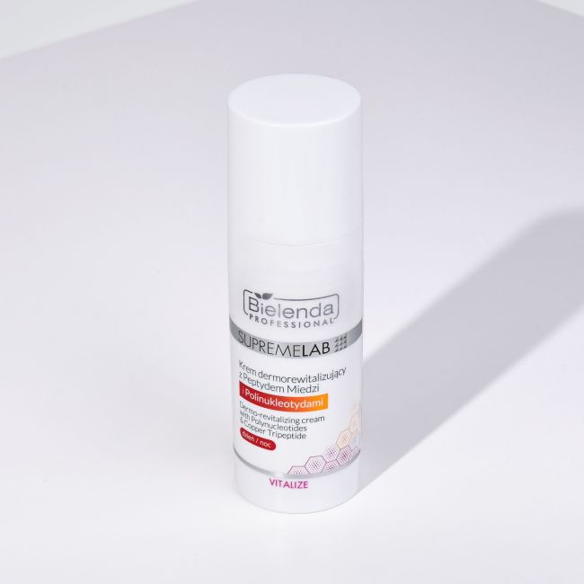 Bielenda Professional Vitalize SupremeLab Dermorevitalizing Cream with Copper Peptide and Polynucleotides 50ml