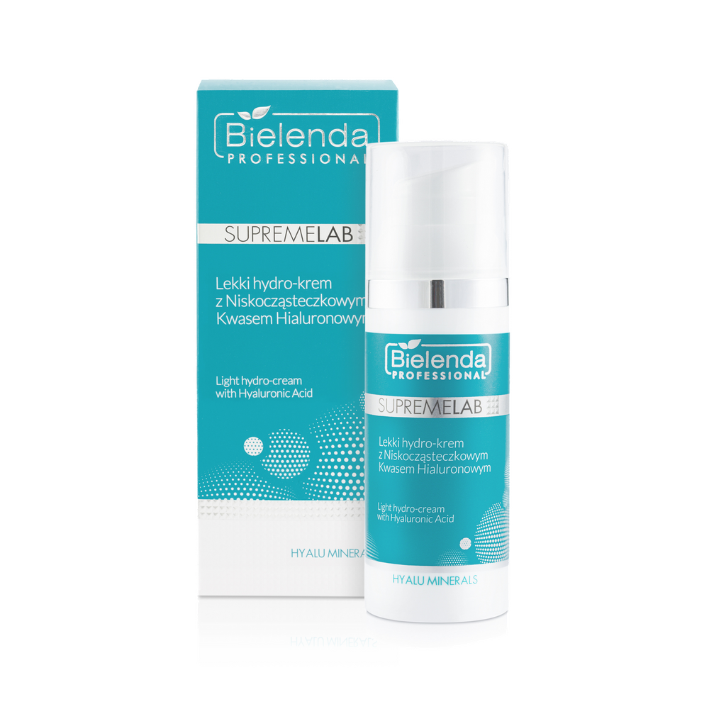 Bielenda SupremeLab Hyalu Minerals Light Hydro-Cream with Low Molecular Hyaluronic Acid 50ml