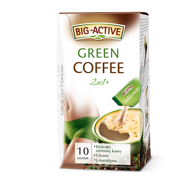 Bio Active Green Coffee 2in1 with L-Carnitine and Chrome 10x12g