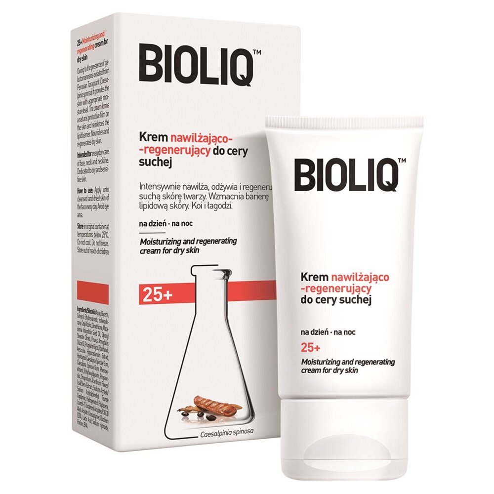 Bioliq 25+ Moisturizing Regenerating Cream for Dry Skin 50ml Best Before 30.09.24