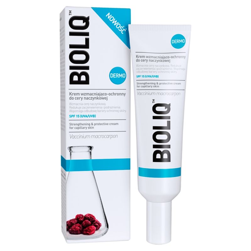 Bioliq Dermo Strengthening and Protective Cream for Capillary Skin SPF15 30ml