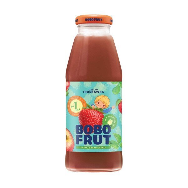 Bobo Frut Fruit Nectar Apple Strawberry for Babies after 12 Months of Life 300ml